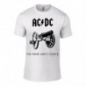 AC/DC FOR THOSE ABOUT TO ROCK (WHITE)