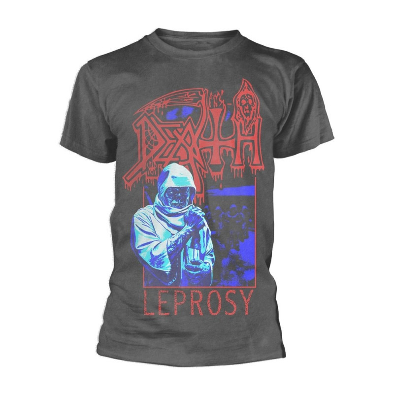 DEATH LEPROSY POSTERIZED - VINTAGE WASH TS