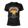 METALLICA UNISEX T-SHIRT: MASTER OF PUPPETS CROSS (BLACK)