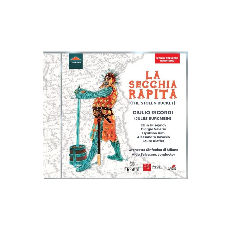 LA SECCHIA RAPITA (OPERA COMICA IN 3 ATT