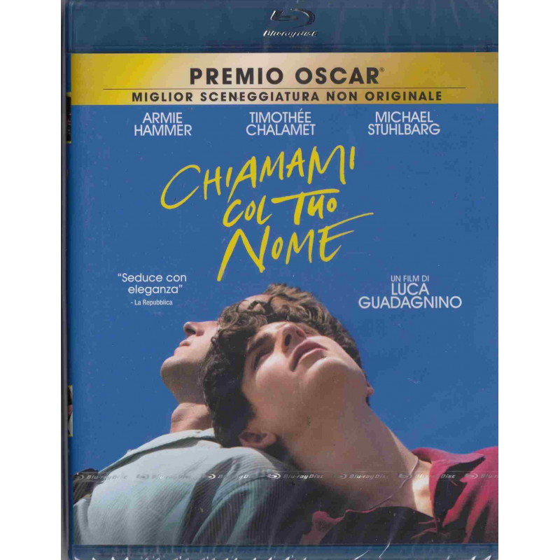 CHIAMAMI CON IL TUO NOME (BLU-RAY)