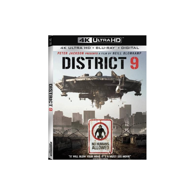 DISTRICT 9 (4K UHD + BLU-RAY) (2 DISCHI)