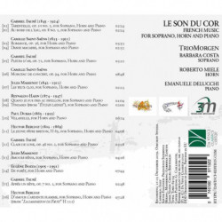 LE SON DU COR: FRENCH MUSIC FOR SOPRANO,
