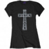 BLACK SABBATH - CROSS (T-SHIRT DONNA TG. S)