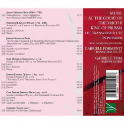 MUSIC AT THE COURT OF FRIEDRICH II: THE