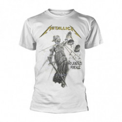 METALLICA AND JUSTICE FOR ALL (WHITE) TS