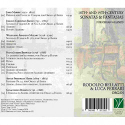 18TH AND 19TH CENTURY SONATAS & FANTASIA