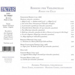ROSSINI PER VIOLONCELLO
