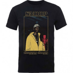 SNOOP DOGG MEN'S TEE: MICROPHONE (LARGE)