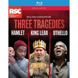 SHAKESPEARE: 3 TRAGEDIES - AMLETO, OTELLO, RE LEAR