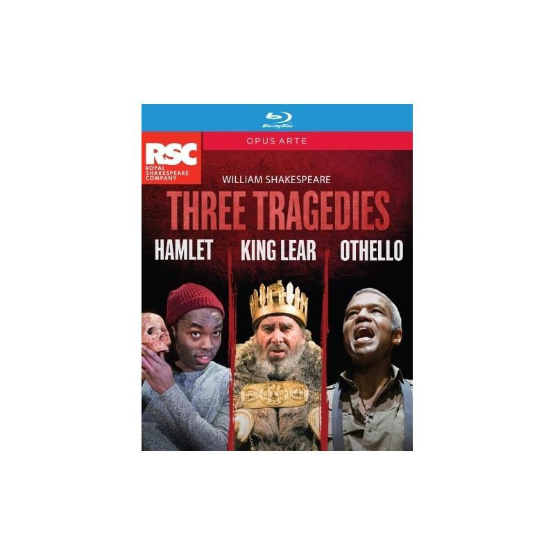 SHAKESPEARE: 3 TRAGEDIES - AMLETO, OTELLO, RE LEAR