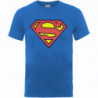 DC COMICS KID'S TEE: SUPERMAN SHIELD (5 - 6 YEARS (SMALL)) BLUE KIDS KID'S TEE