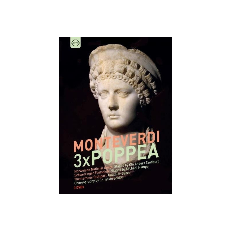 MONTEVERDI - POPPEA BOX (3DVD)