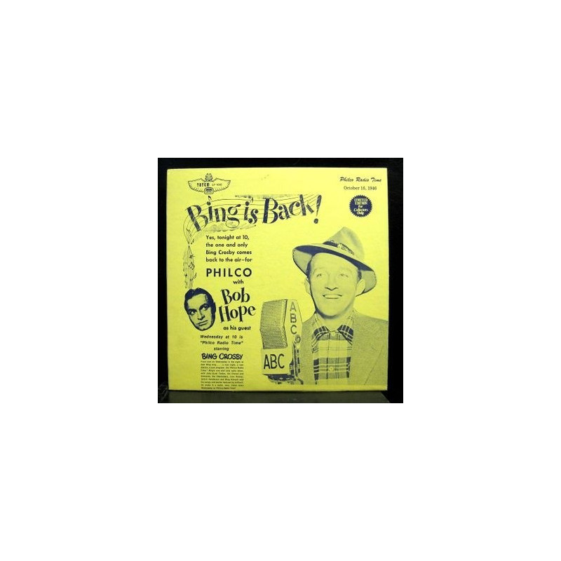 PHILCO RADIO TIME STARRING BING CROSBY