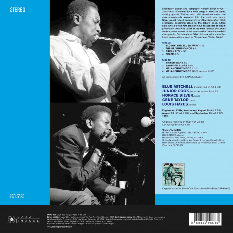 BLOWIN' THE BLUES AWAY [GATEFOLD LP]