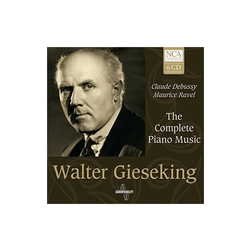 THE COMPLETE PIANO MUSIC - DEBUSSY, RAVEL
