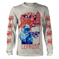 DEATH LEPROSY BLUE & RED (WHITE) LS
