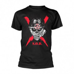 S.O.D. (STORMTROOPERS OF DEATH) SCRAWLED LIGHTNING TS