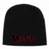 MISFITS BEANIE HAT:RED LOGO