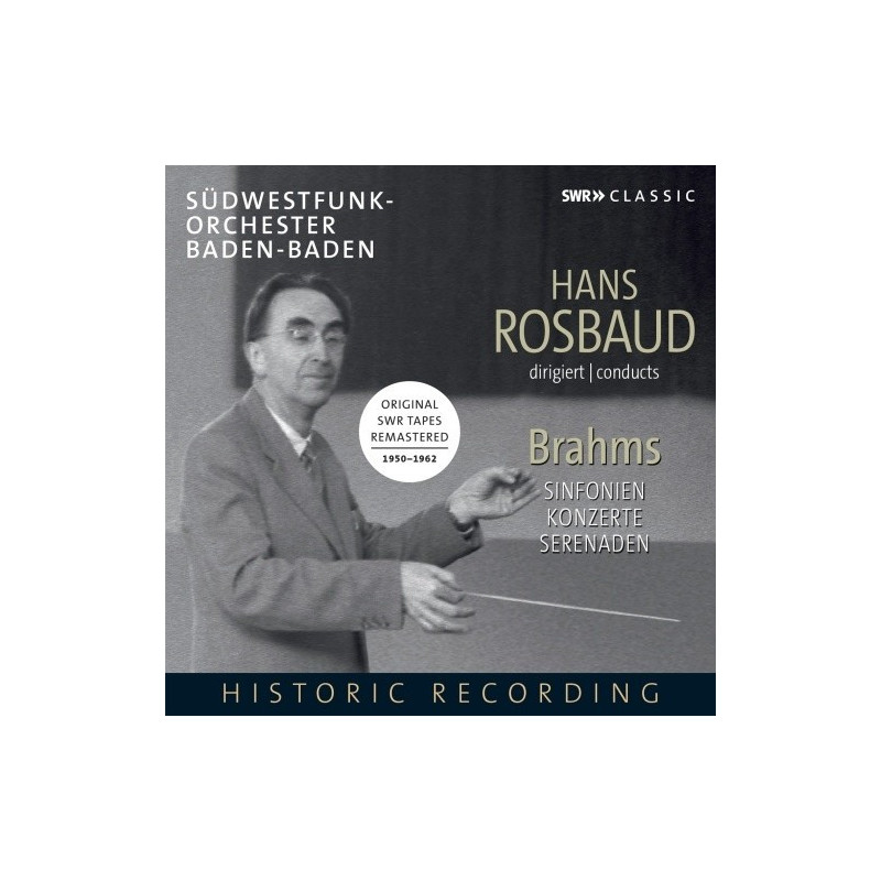 ROSBAUD DIRIGIERT BRAHMS: SINFONIE, SERE