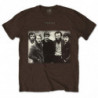 THE BAND MEN'S TEE: GROUP PHOTO (MEDIUM) BROWN MENS TEE