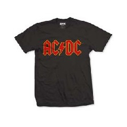 AC/DC  - LOGO (T-SHIRT UNISEX TG. S)