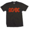 AC/DC  - LOGO (T-SHIRT UNISEX TG. S)