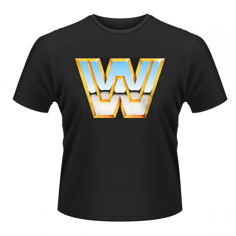 WWE CLASSIC LOGO T-SHIRT UNISEX: SMALL