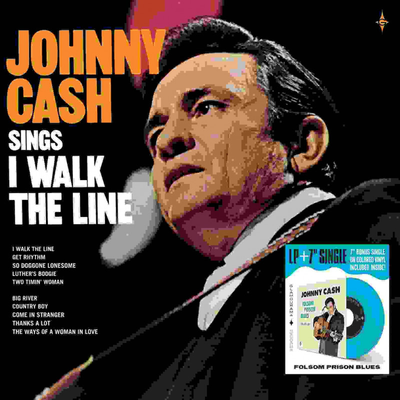 I WALK THE LINE [LP + 7" COLORED SINGLE]