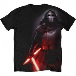 STAR WARS KYLO SIDE PRINT SUB MENS BLK