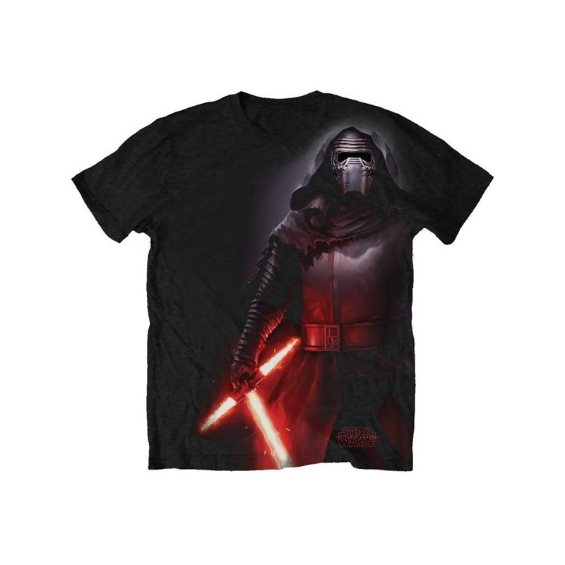 STAR WARS KYLO SIDE PRINT SUB MENS BLK