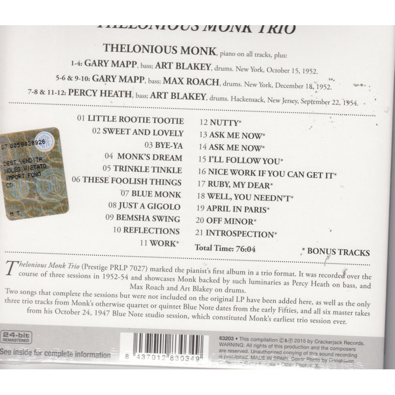 TRIO (+ 10 BONUS TRACKS)
