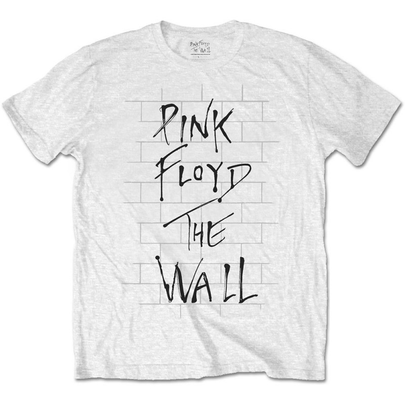 PINK FLOYD - THE WALL & LOGO (T-SHIRT UNISEX TG. S)