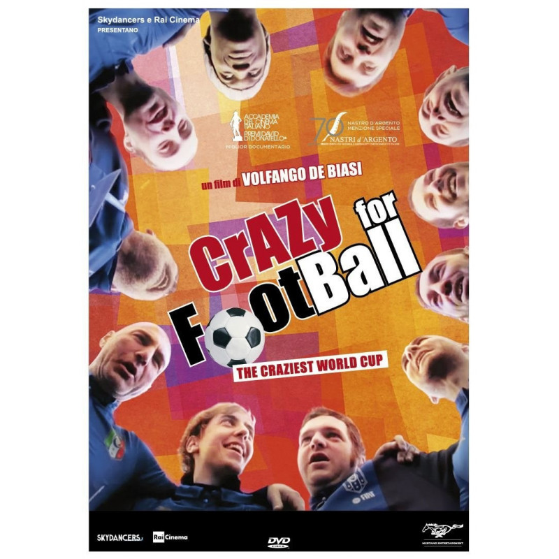 CRAZY FOR FOOTBALL  - DVD                VOLFANGO DE BIASI