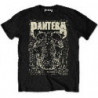 T-SHIRT  L BLACK UNISEX  101 PROOF SKULL PANTERA