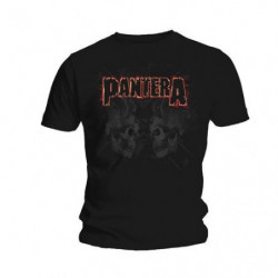 PANTERA - WATERMARKED SKULLS (T-SHIRT UNISEX TG. XL)