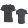 JACK DANIEL'S - GREY CLASSIC BLACK LOGO (T-SHIRT UOMO S)