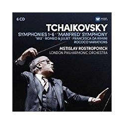TCHAIKOVSKY: SYMPHONIES 1-6, M