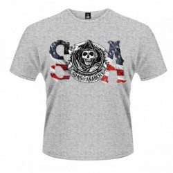 SONS OF ANARCHY - FLAG (T-SHIRT UOMO S)
