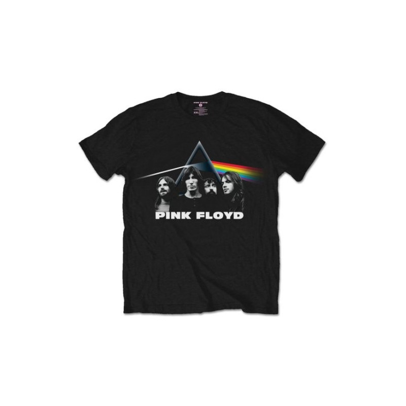 PINK FLOYD - DSOTM BAND & PRISM (T-SHIRT UNISEX TG. L)