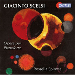 SCELSI: OPERE PER PIANOFORTE