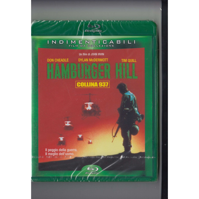 HAMBURGER HILL BLU RAY DISC  "INDIMENTICABILI" FILM DA COLLEZIONE