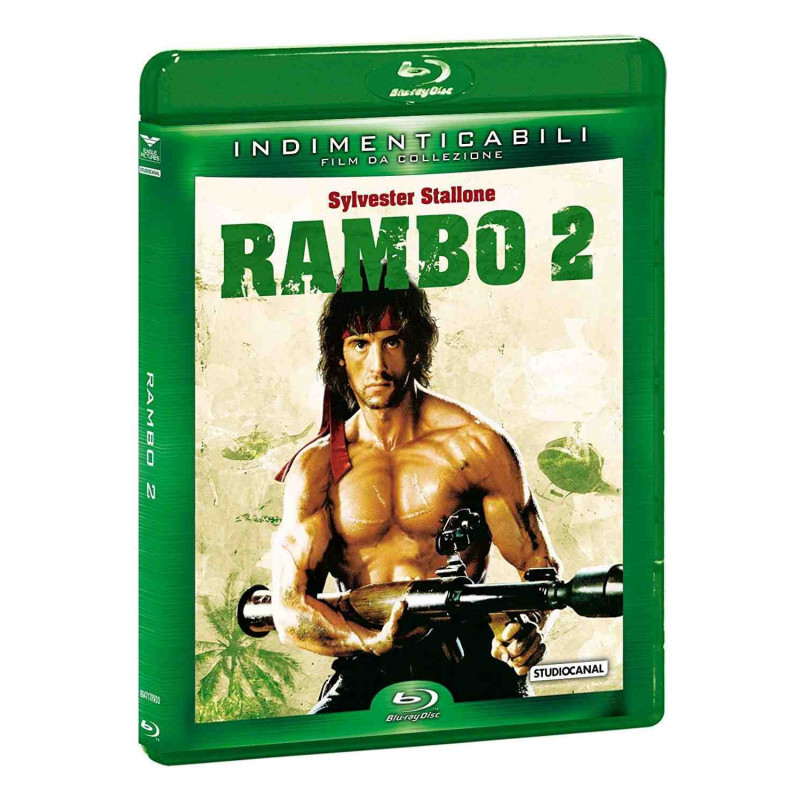 RAMBO 2  BLU RAY DISC