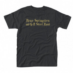 BRUCE SPRINGSTEEN BLACK MOTORCYCLE GUITARS T-SHIRT UNISEX: SMALL