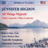 ALL THINGS MAJESTIC, CONCERTO PER VIOLA,