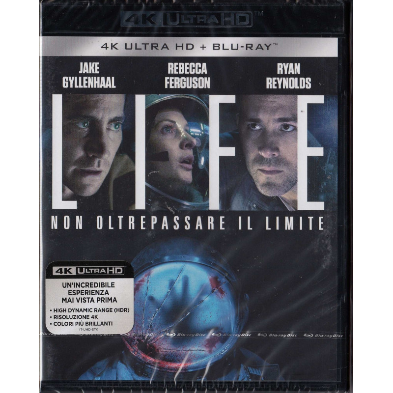 LIFE - NON OLTREPASSARE IL LIMITE (4K UHD + BLU-RAY) (2 DISCHI)