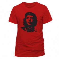 CHE GUEVARA - RED FACE (T-SHIRT UNISEX TG. S)