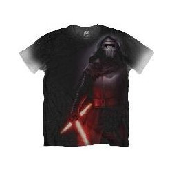 STAR WARS KYLO SIDE PRINT SUB MENS BLK