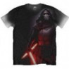 STAR WARS KYLO SIDE PRINT SUB MENS BLK