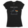 PINK FLOYD LADIES FASHION TEE: DARK SIDE OF THE MOON (LARGE) BLACK LADIES FASHION TEE